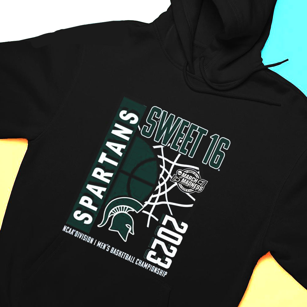 Michigan State Mens Basketball Ncaa March Madness Sweet Sixteen 2023 T-shirt