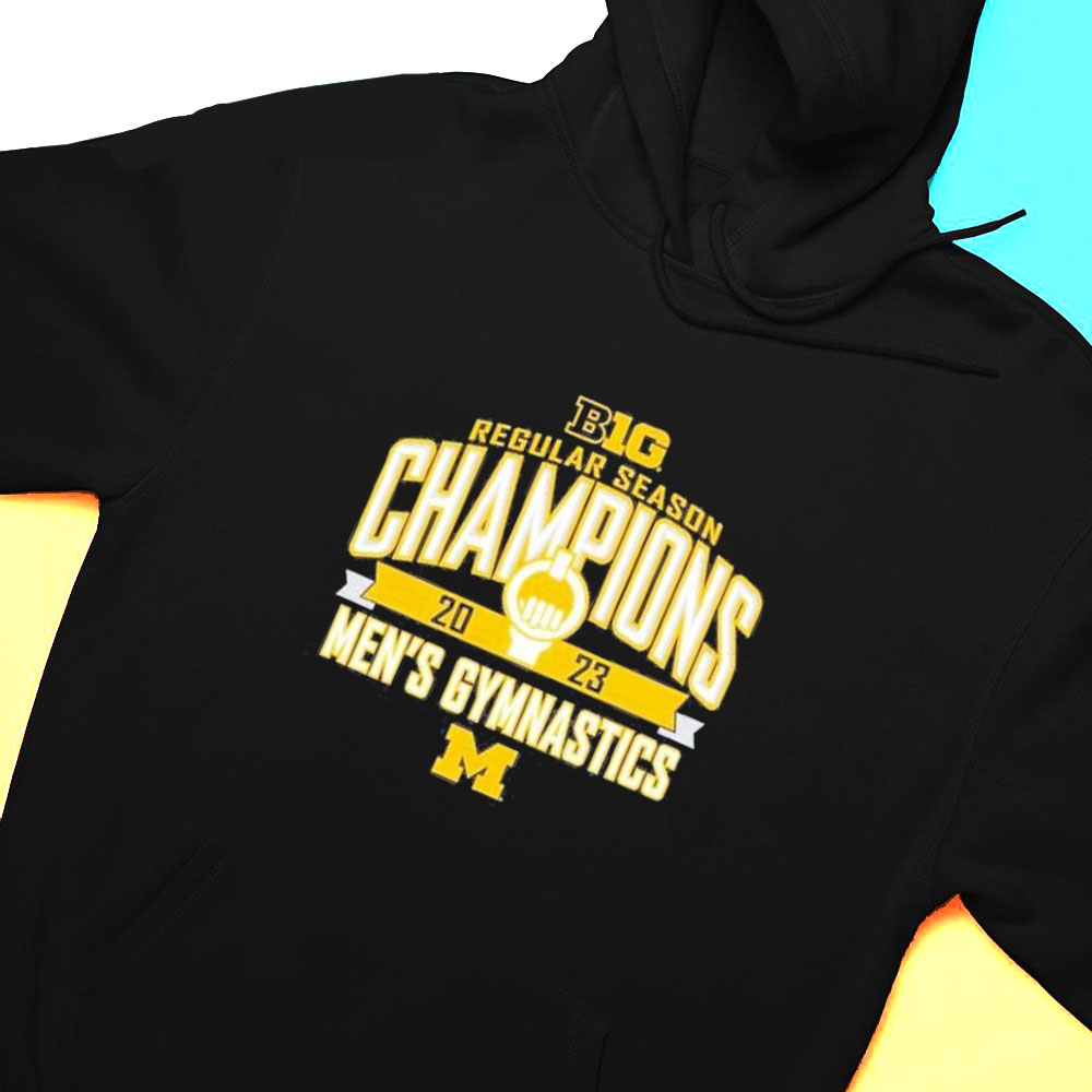 Michigan Wolverines Mens Gymnastics 2023 Big Ten Regular Season Champions T-shirt