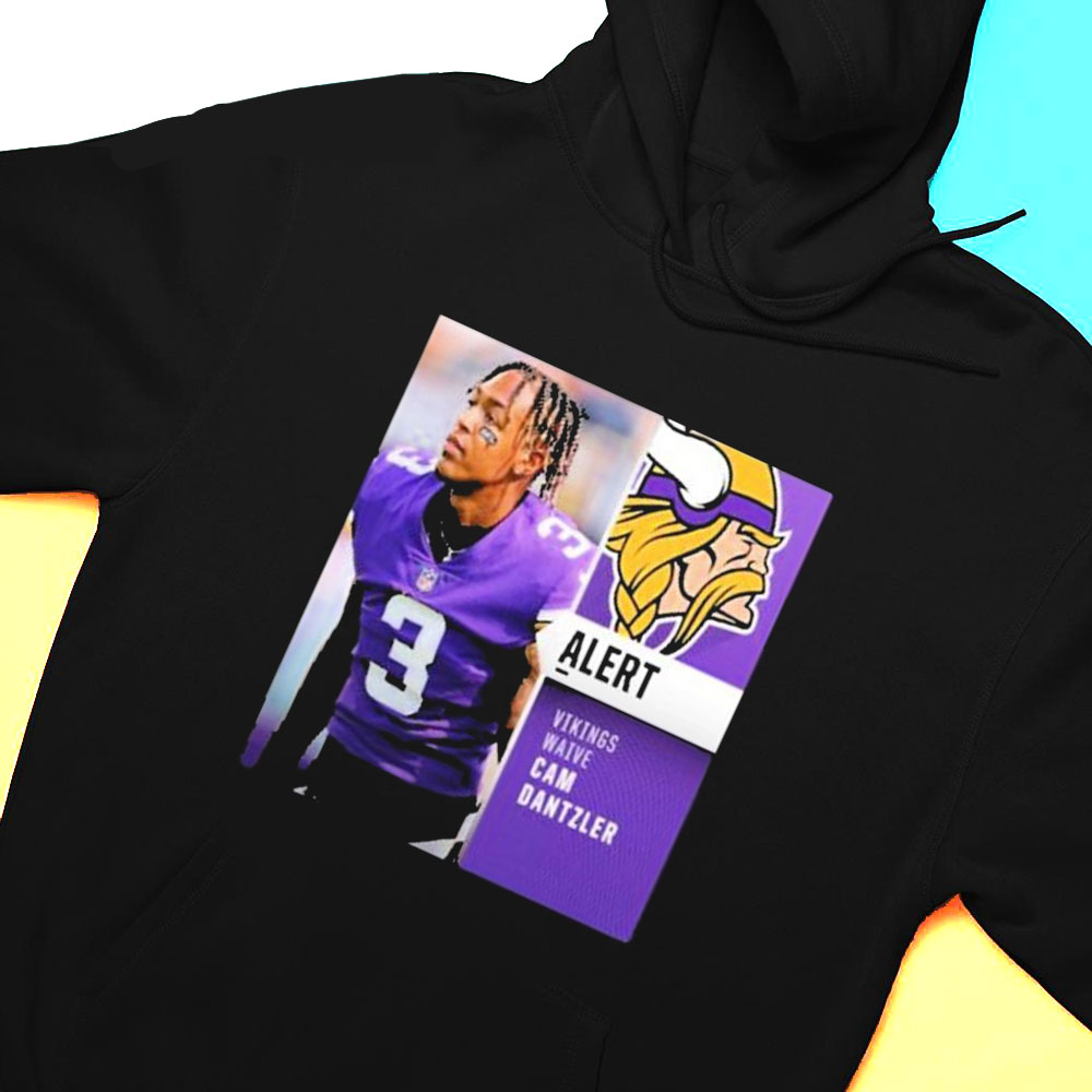 Minnesota Vikings Waive Cb Cam Dantzler Vintage Shirt Ladies Tee