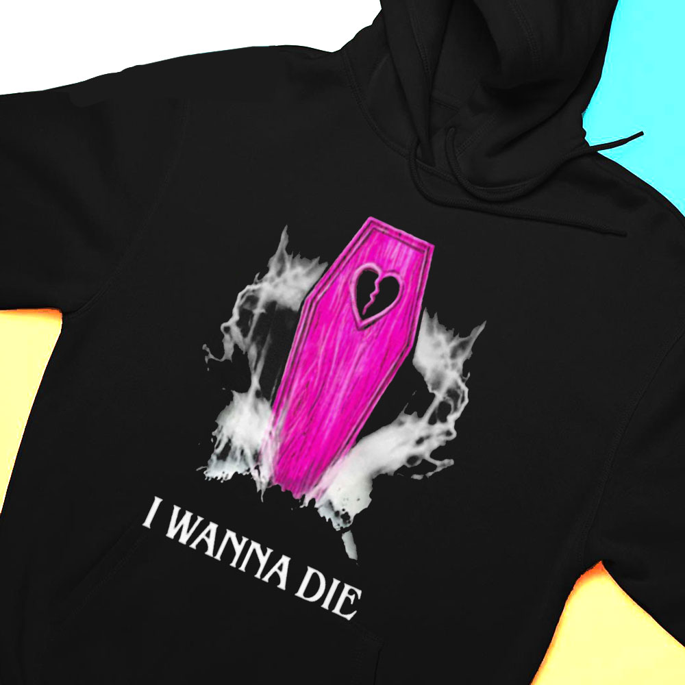 Nessa Barrett Mesh I Wanna Die T-shirt