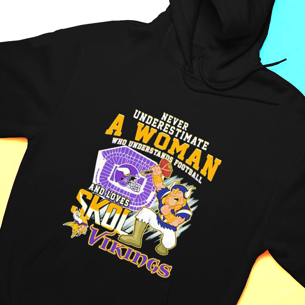 Never Underestimate A Woman Who Understands Football And Love Spoiled Virgins T-shirt