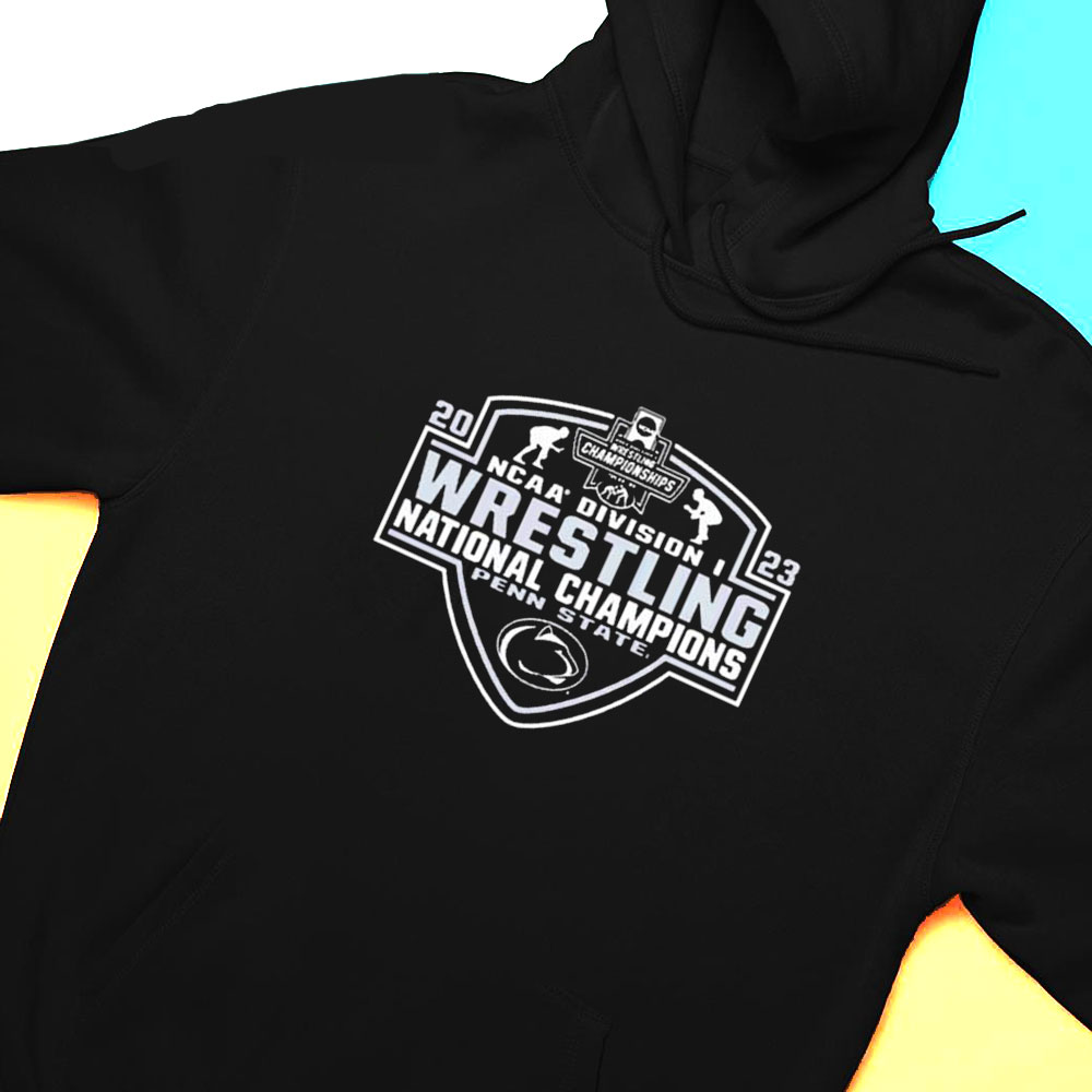 Penn State Nittany Lions Blue 84 2023 Ncaa Wrestling National Champions T-shirt