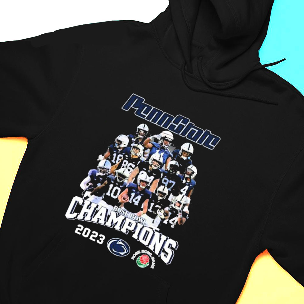 Penn State Rose Bowl Champions 2023 Team T-shirt