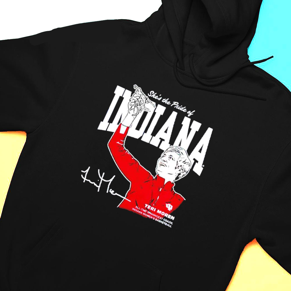 Shes The Pride Of Indiana Teri Moren T-shirt