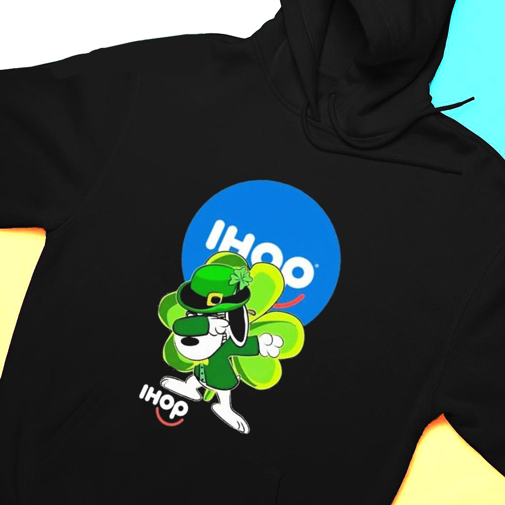 Snoopy Dabbing And Ihop St Patricks Day Shirt Hoodie