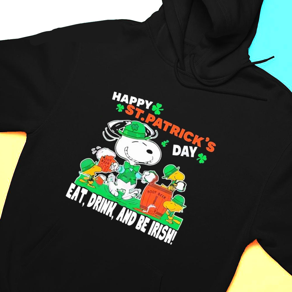 Snoopy Dog Root Beer Saint Patricks Day Shirt Hoodie