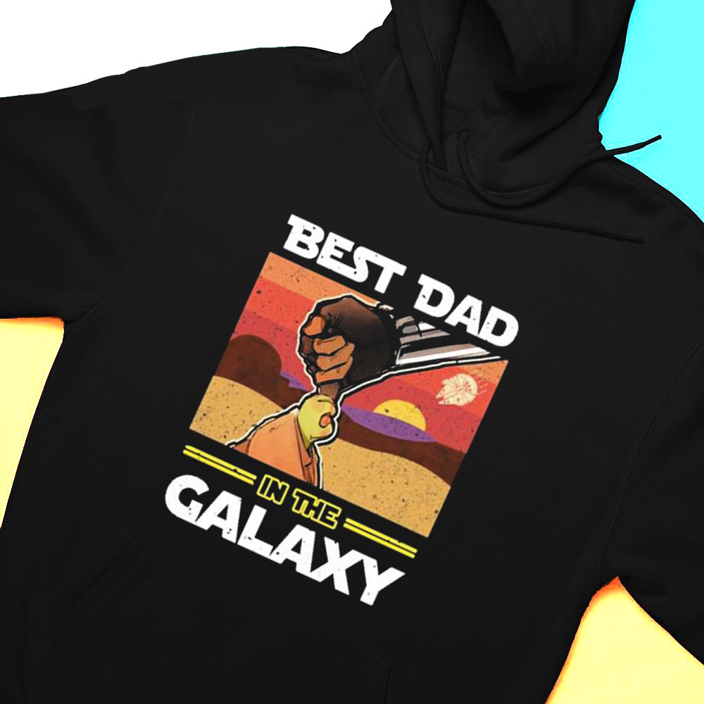 Star Wars Baby Yoda Best Dad In The Galaxy T-shirt