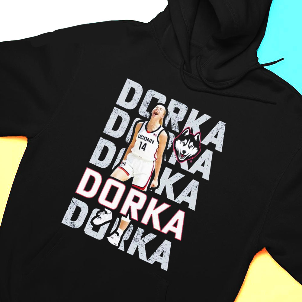 Uconn Huskies Dorka Juhasz Name Repea T-shirt
