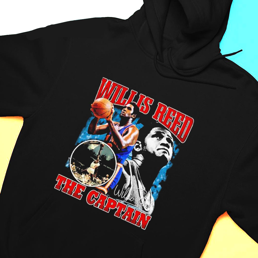 Willis Reed The Captain Basketball Legend T-shirt
