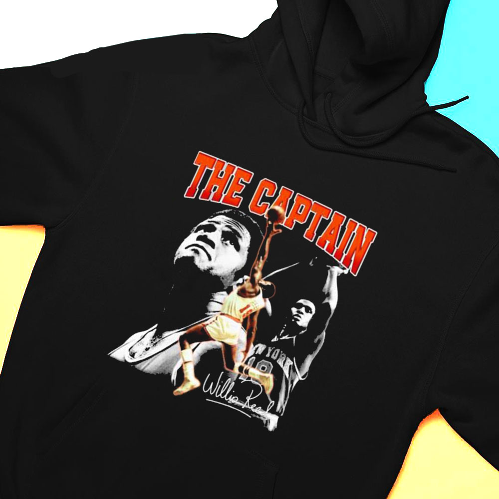 Willis Reed The Captain New York Knicks Legend Nba T-shirt