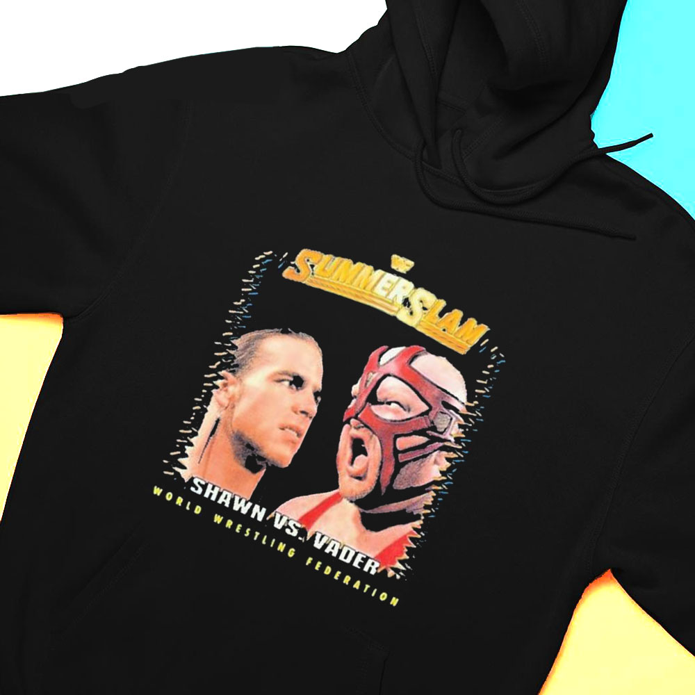 Wwe Summer Slam 1996 Shawn Michaels Vader Shirt Hoodie
