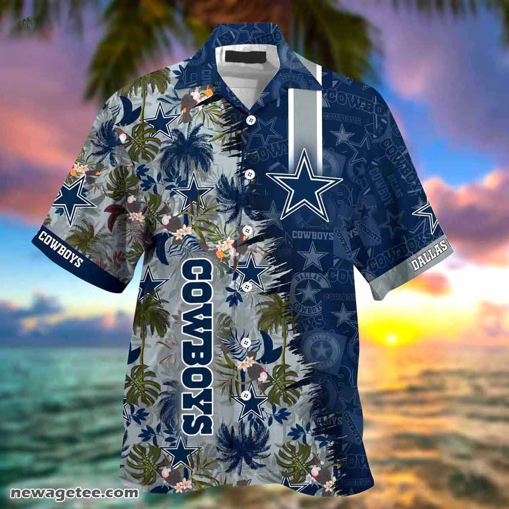Dallas Cowboys Nfl Summer Beach Hawaiian Shirt
