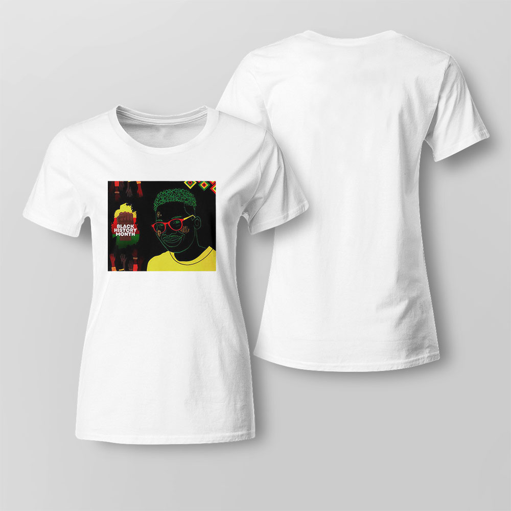 Black History Month Commemorative Shirt Ladies Tee