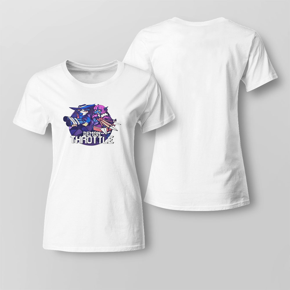 Demon Throttle Shirt Ladies Tee