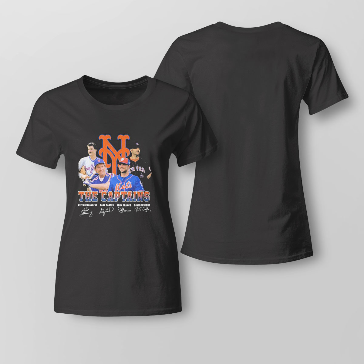 New York Mets The Captains Signature T-shirt New York Mets The Captains Signature T-shirt