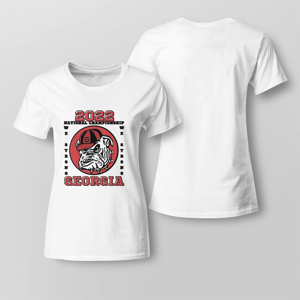 Proud Supporter Of Snow Days Georgia Bulldogs Champions 2023 T-shirt