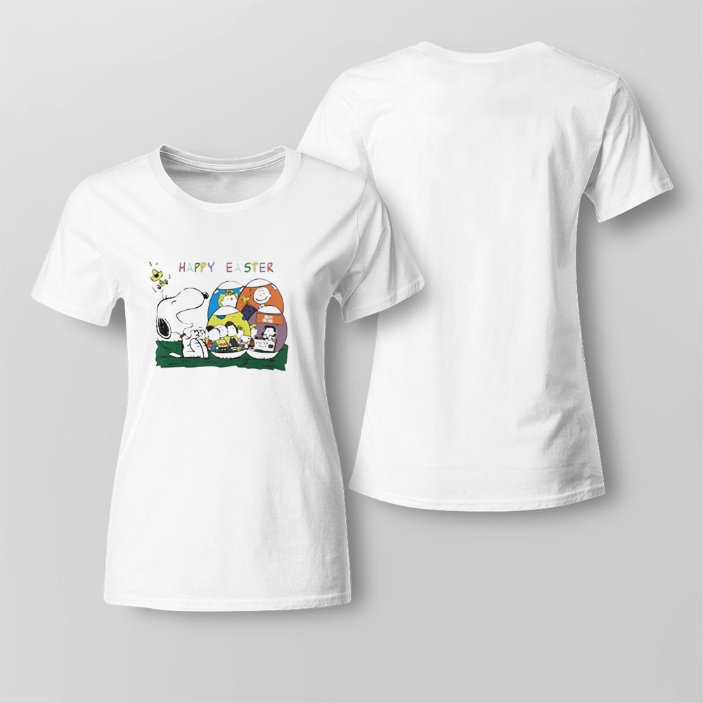 Snoopy Happy Easter With Friend T Shirt