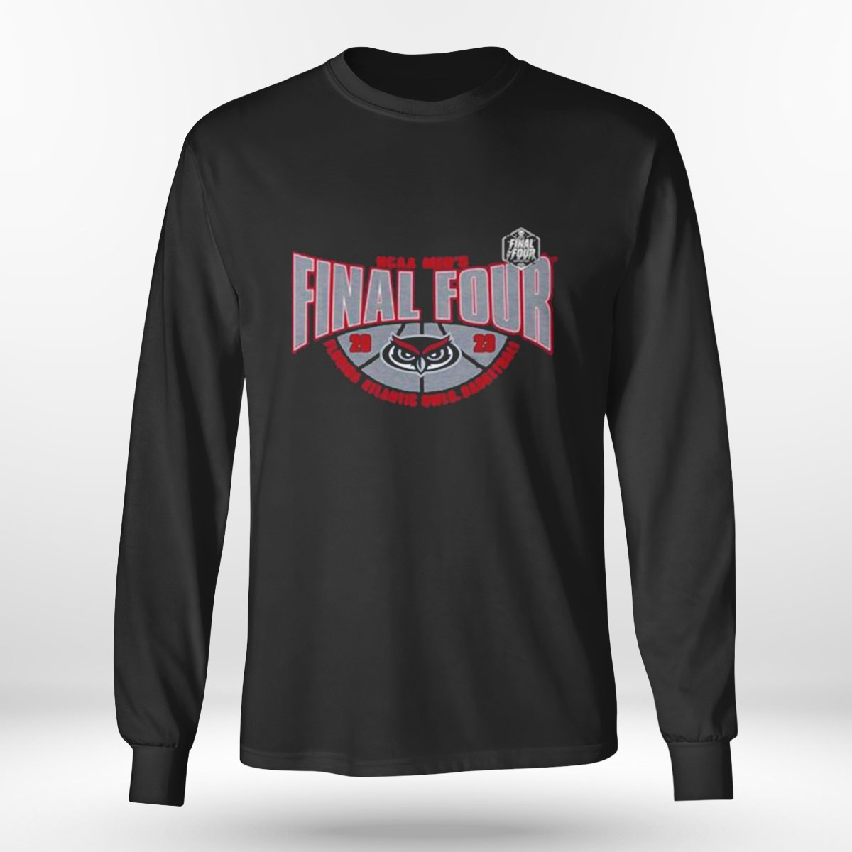 Florida Atlantic University Mens Basketball 2023 Final Four Womens T-shirt