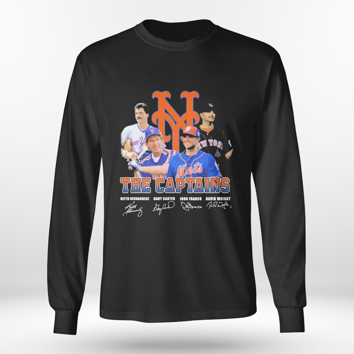 New York Mets The Captains Signature T-shirt New York Mets The Captains Signature T-shirt