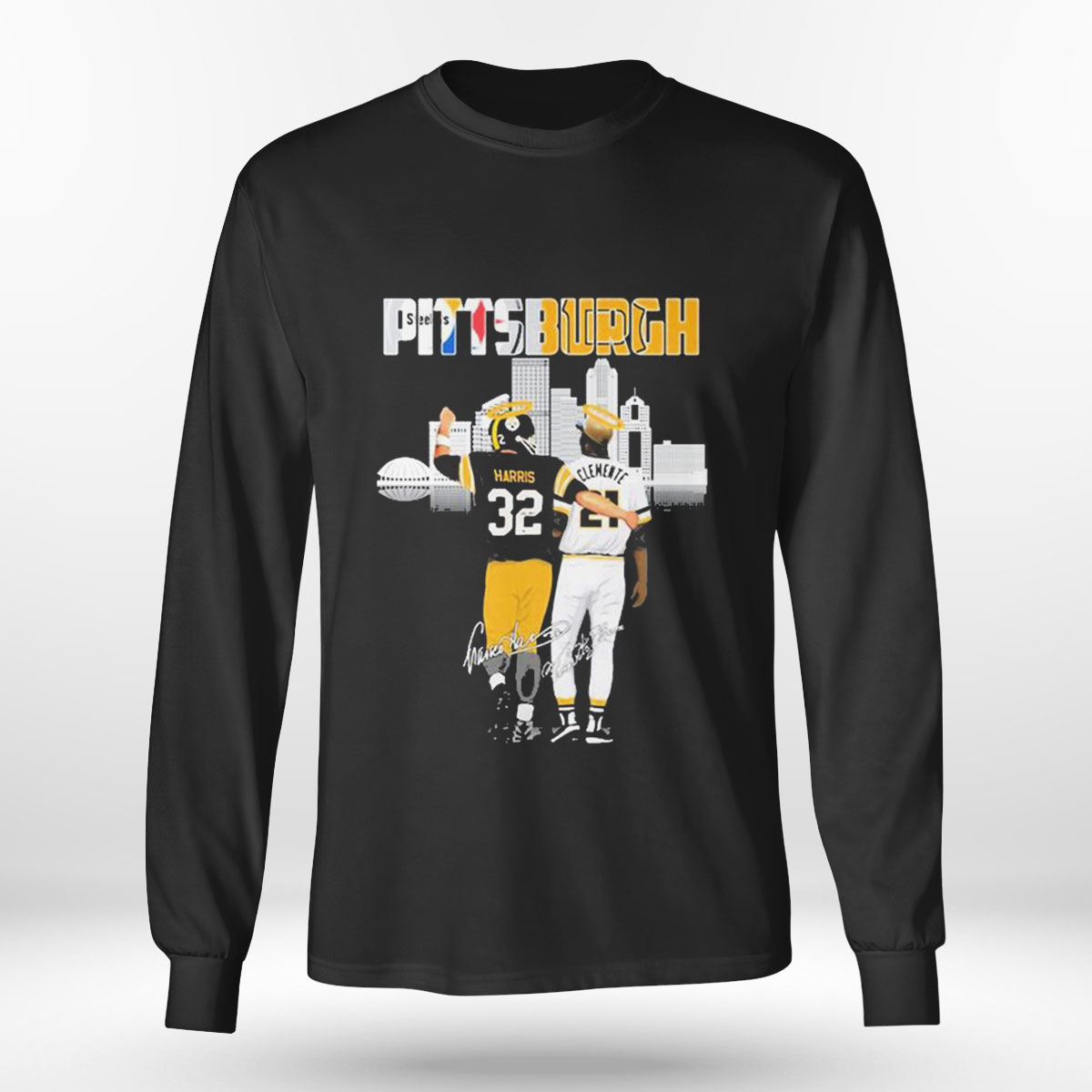Pittsburgh Harris Clemente Signature T-shirt