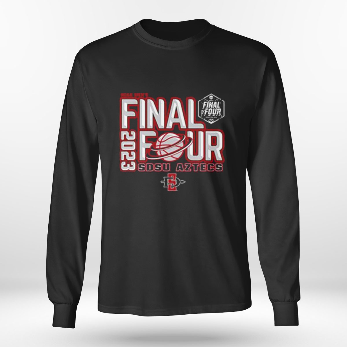 Sdsu Aztecs 2023 Final Four Ncaa Mens T-shirt