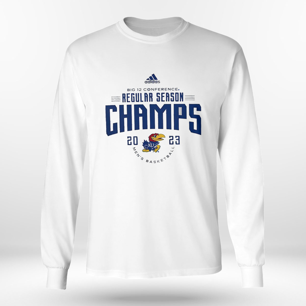 Adidas Big 12 Conference Regular Season Champs 2023 Kansas Jayhawks Shirt Ladies Tee Adidas Big 12 Conference Regular Season Champs 2023 Kansas Jayhawks Shirt Ladies Tee