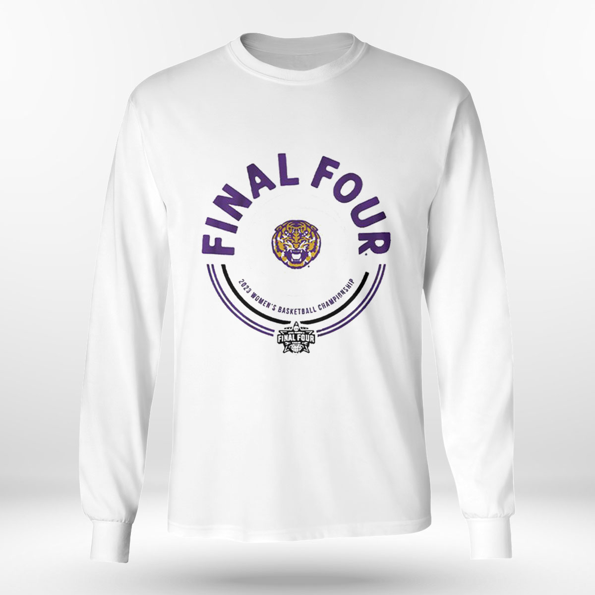 Lsu Tigers Womens Final Four Circle 2023 Ncaa Basketball Championship T-shirt