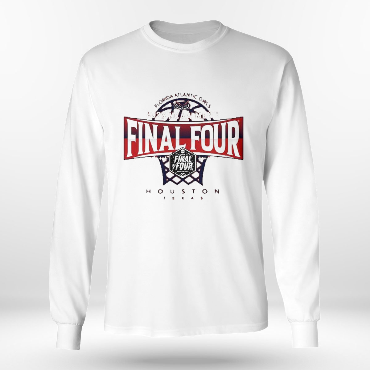 Nfv6o6cw Fau Owls 2023 Ncaa Mens Basketball Tournament March Madness Final Four T-shirt