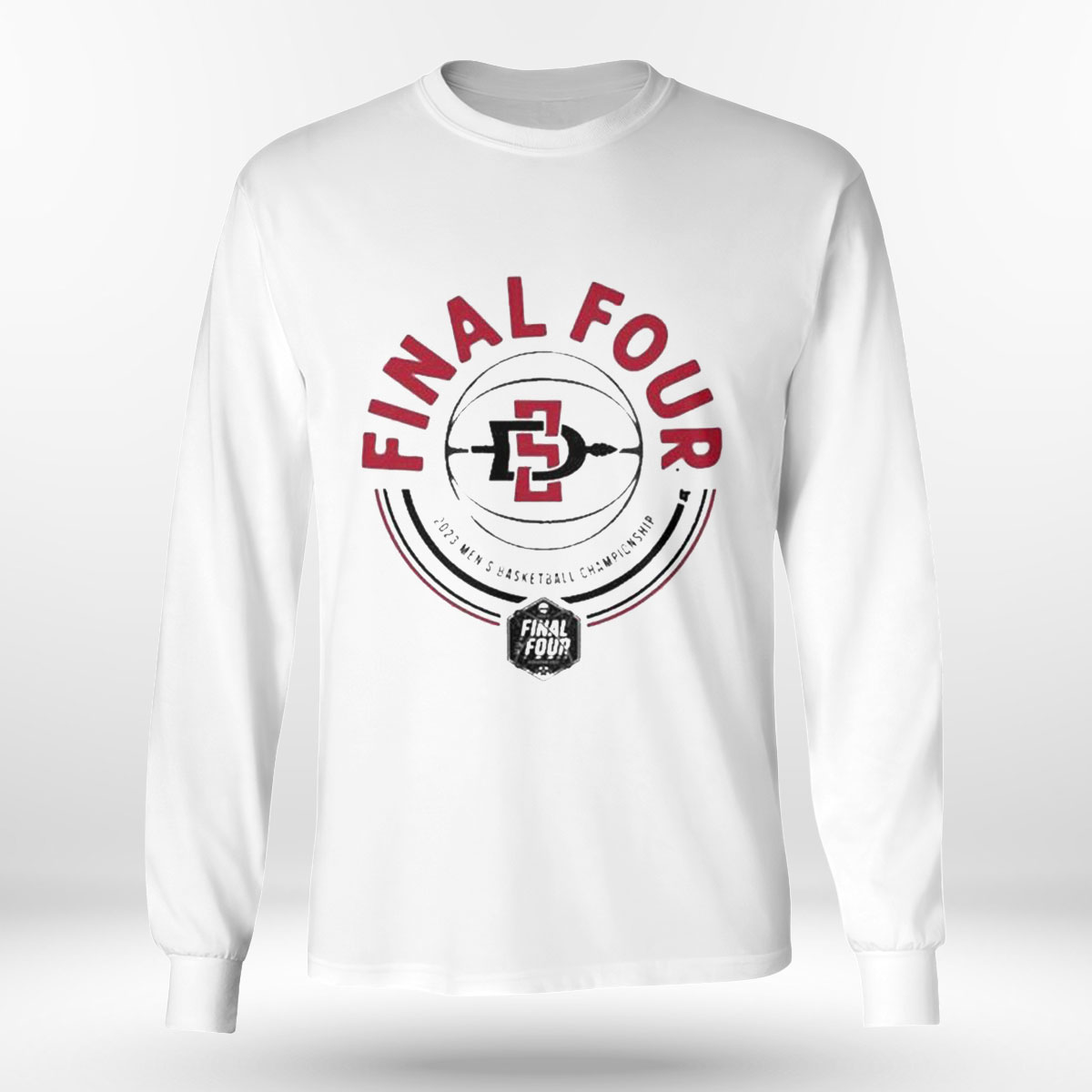 Sdsu Final Four Shirt Circle 2023 Ncaa Basketball Championship T-shirt