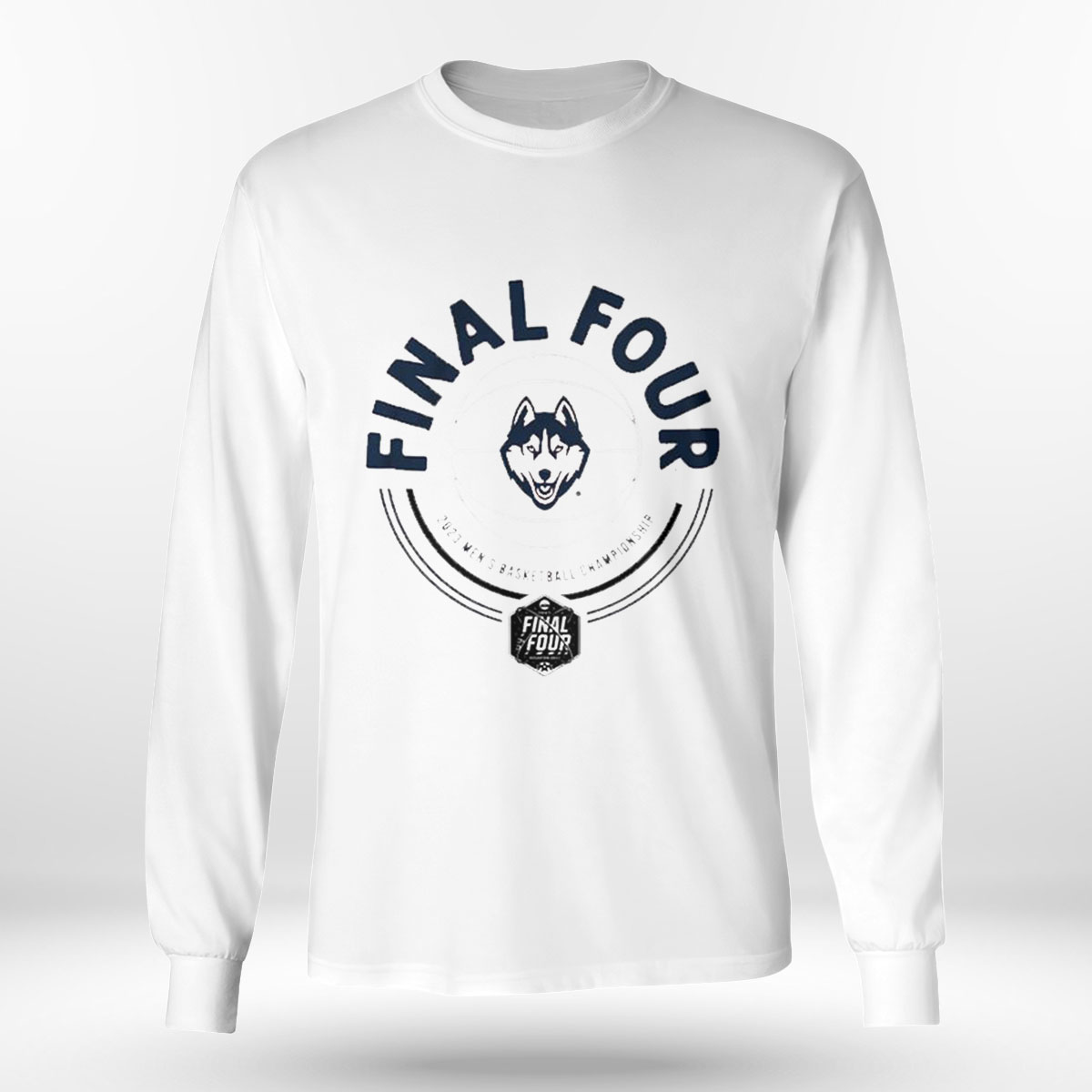 Uconn Mens Final Four Circle T-shirt