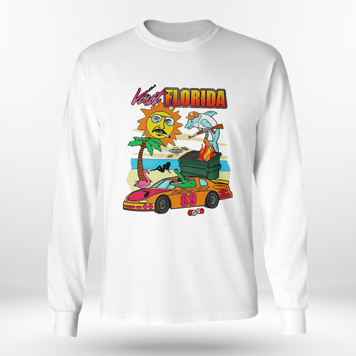 Visit Florida Funny 2023 Hoodie T-shirt
