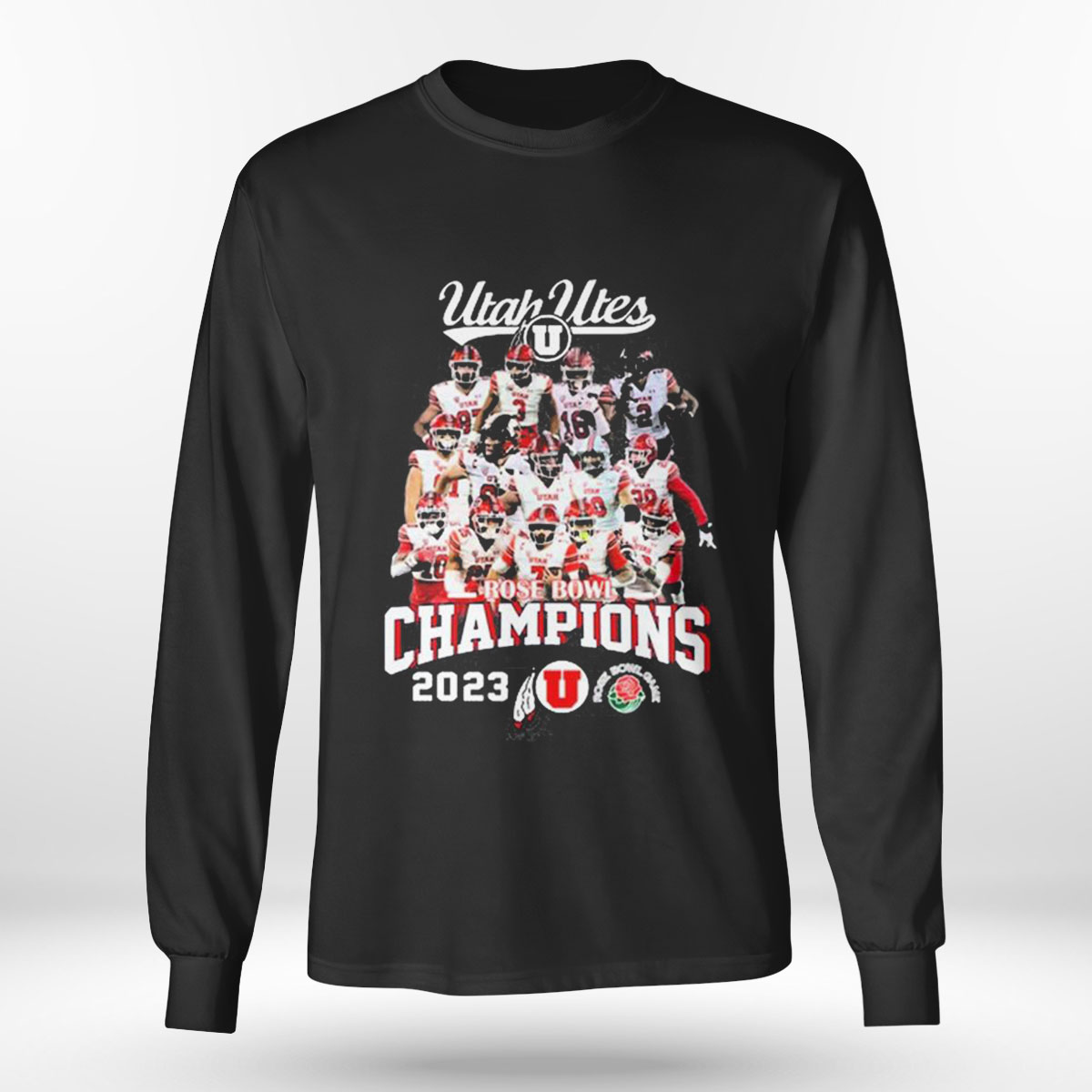 Utah Utes Rose Bowl Champions 2023 T-shirt Utah Utes Rose Bowl Champions 2023 T-shirt