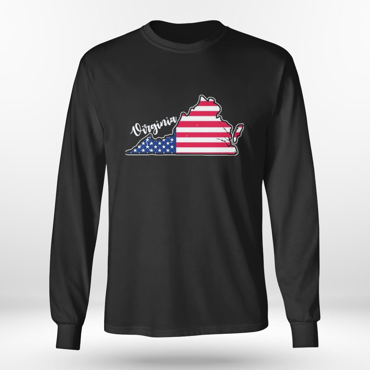 Virginia United States Map T-shirt