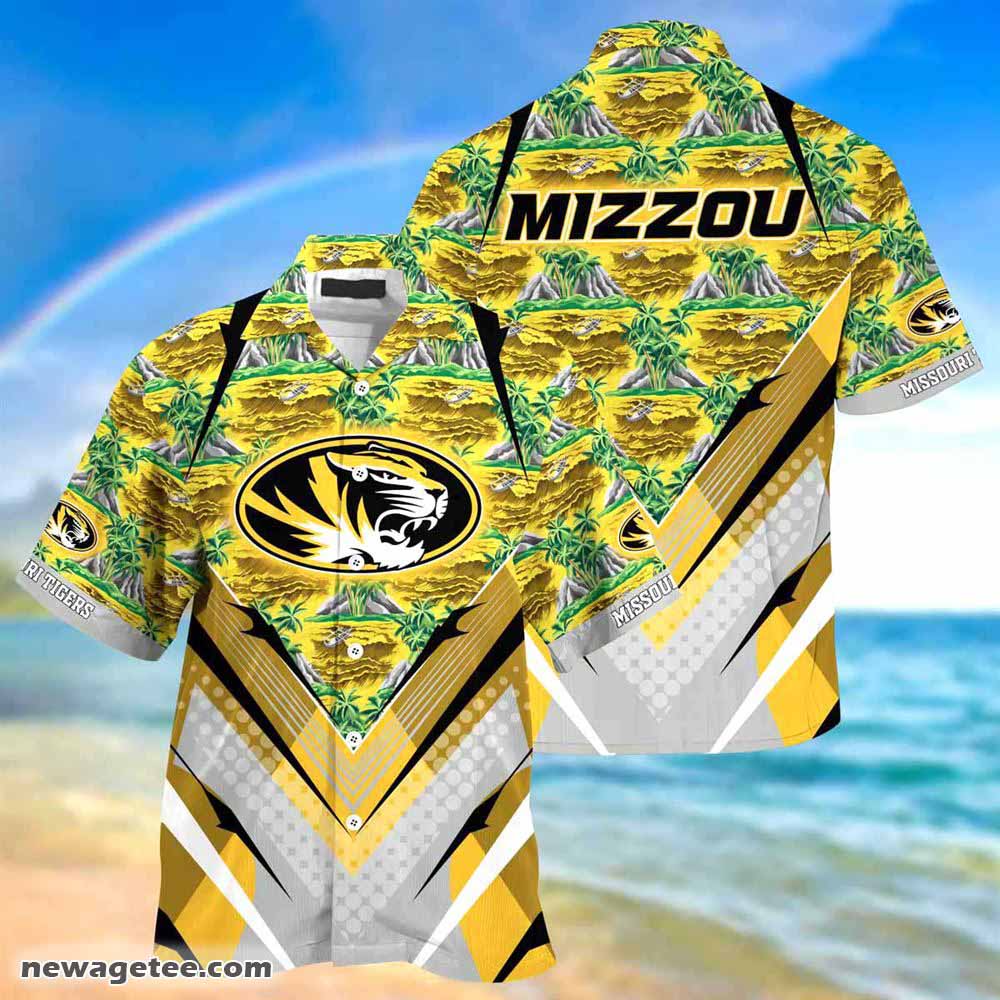 Missouri Tigers Summer Beach Hawaiian Shirt For Sports Fans This Season