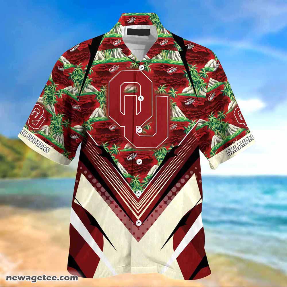 Oklahoma Sooners Summer Beach Hawaiian Shirt For Sports Fans This Season