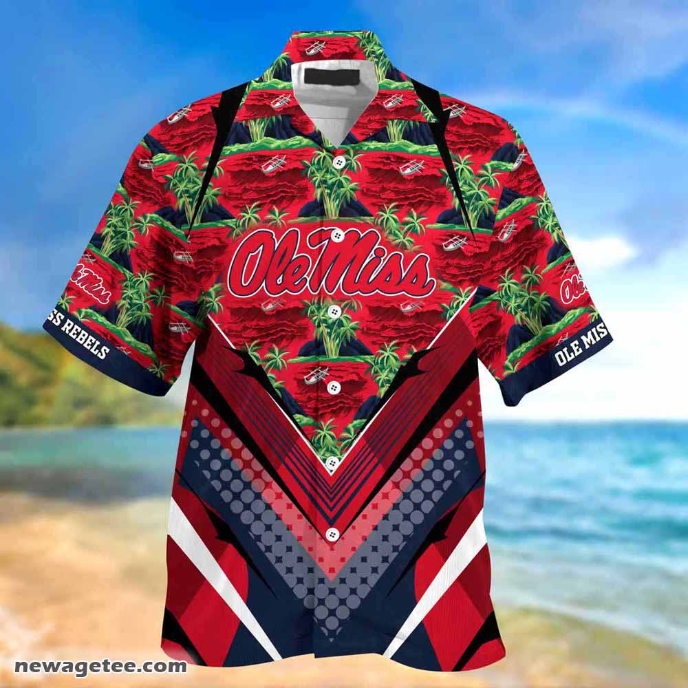 Ole Miss Rebels Summer Beach Hawaiian Shirt For Sports Fans This Season
