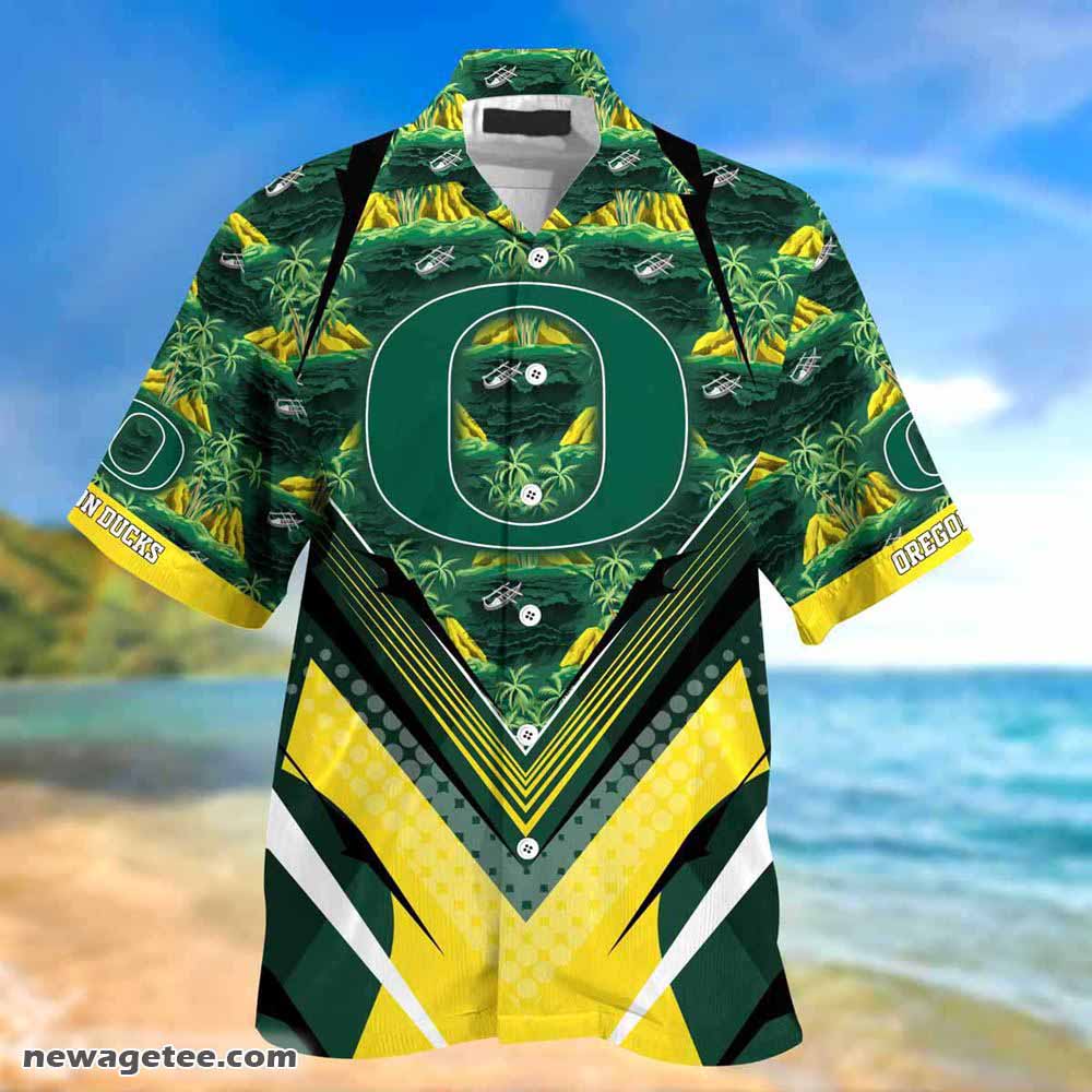 Oregon Ducks Summer Beach Hawaiian Shirt For Sports Fans This Season