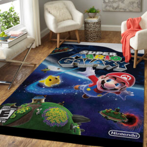 Super Mario Galaxy Rug Carpet