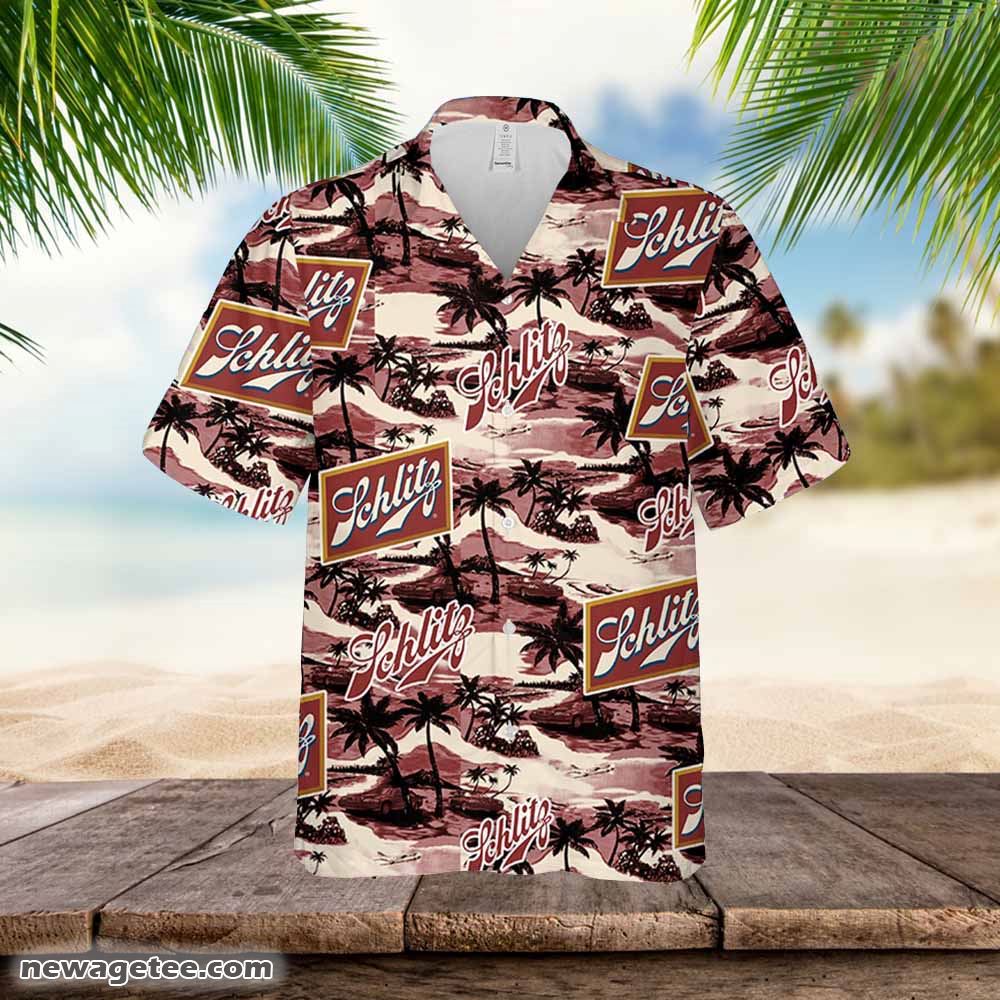 Tito’s Vodka Hawaiian Button Up Shirt Flowers Pattern