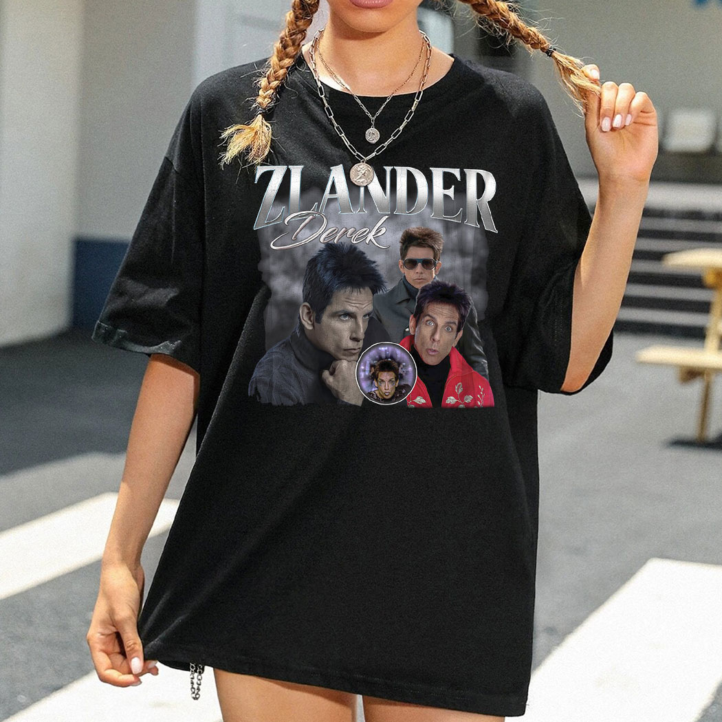 Limited Derek Zoolander Vintage T-shirt Limited Derek Zoolander Vintage T-shirt