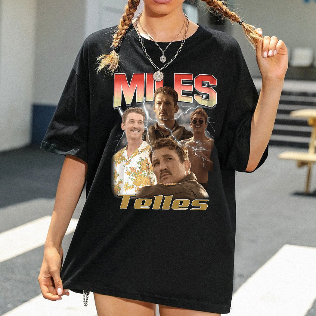 Limited Miles Teller Vintage T-shirt Limited Miles Teller Vintage T-shirt