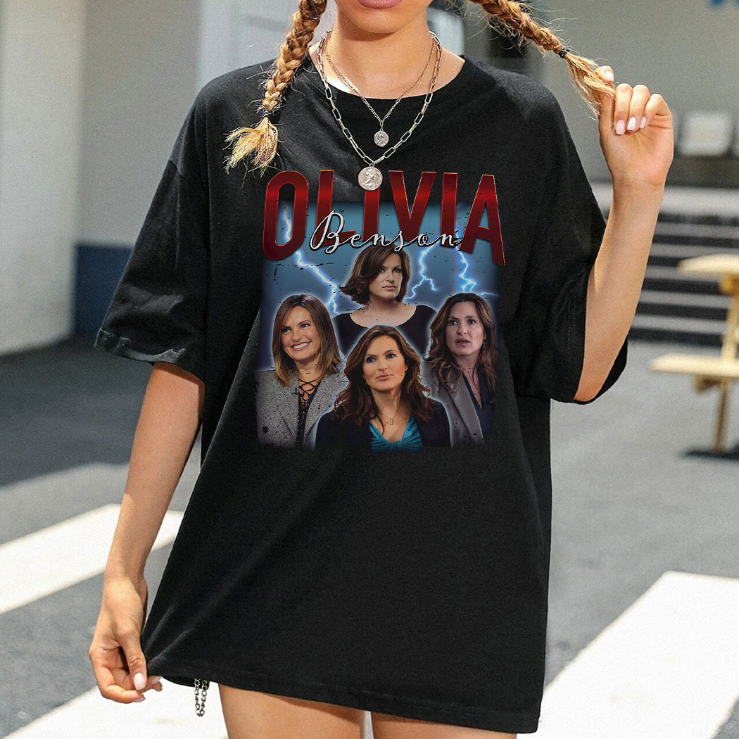 Limited Olivia Benson Vintage T-shirt Limited Olivia Benson Vintage T-shirt