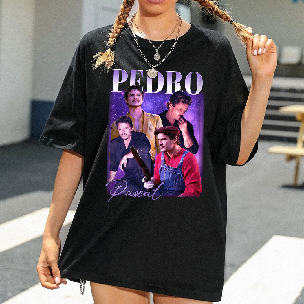 Limited Pedro Pascal Vintage T-shirt Limited Pedro Pascal Vintage T-shirt