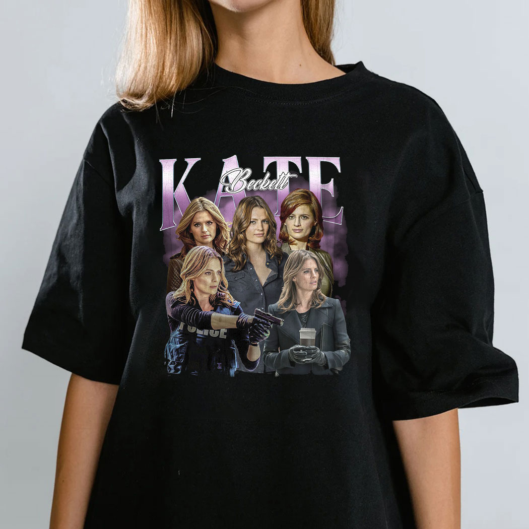Kate Beckett Vintage Homage T-shirt