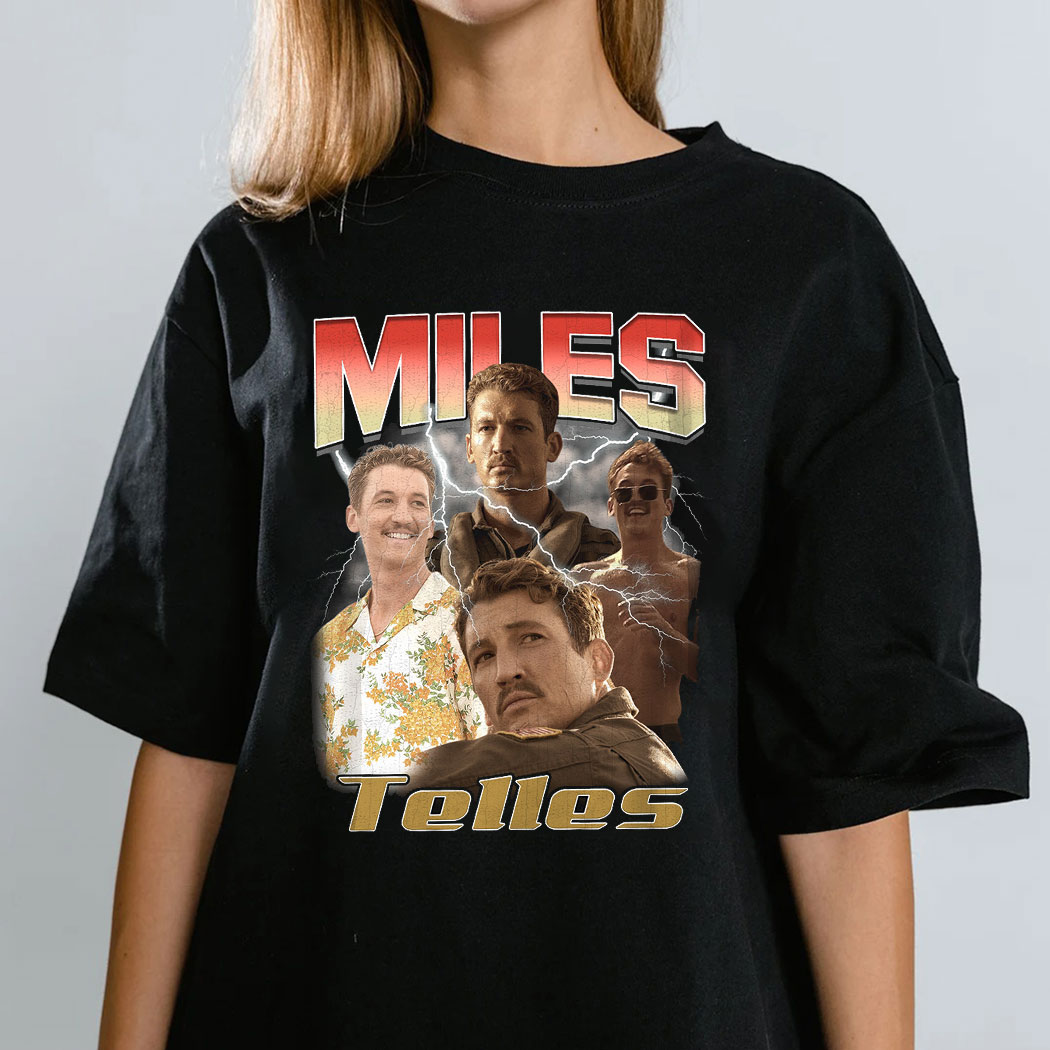 Limited Miles Teller Vintage T-shirt