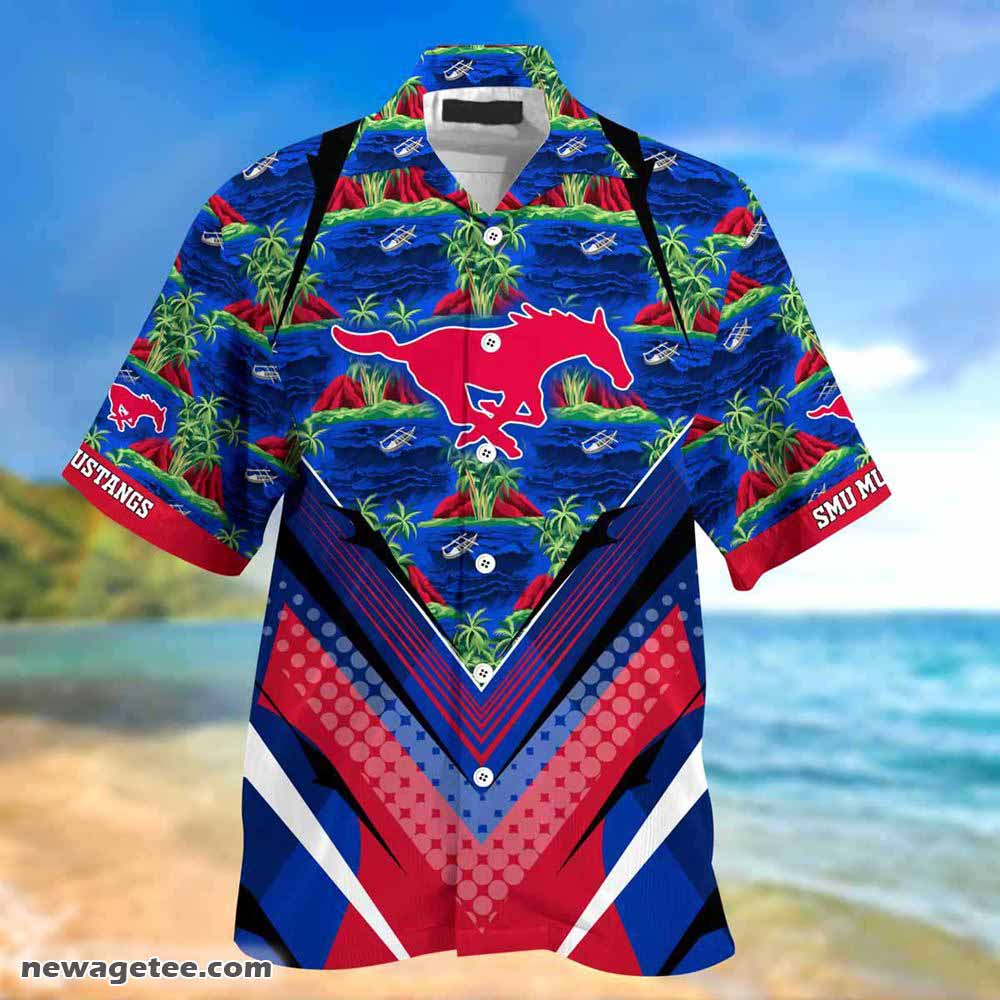 Smu Mustangs Summer Beach Hawaiian Shirt For Sports Fans This Season