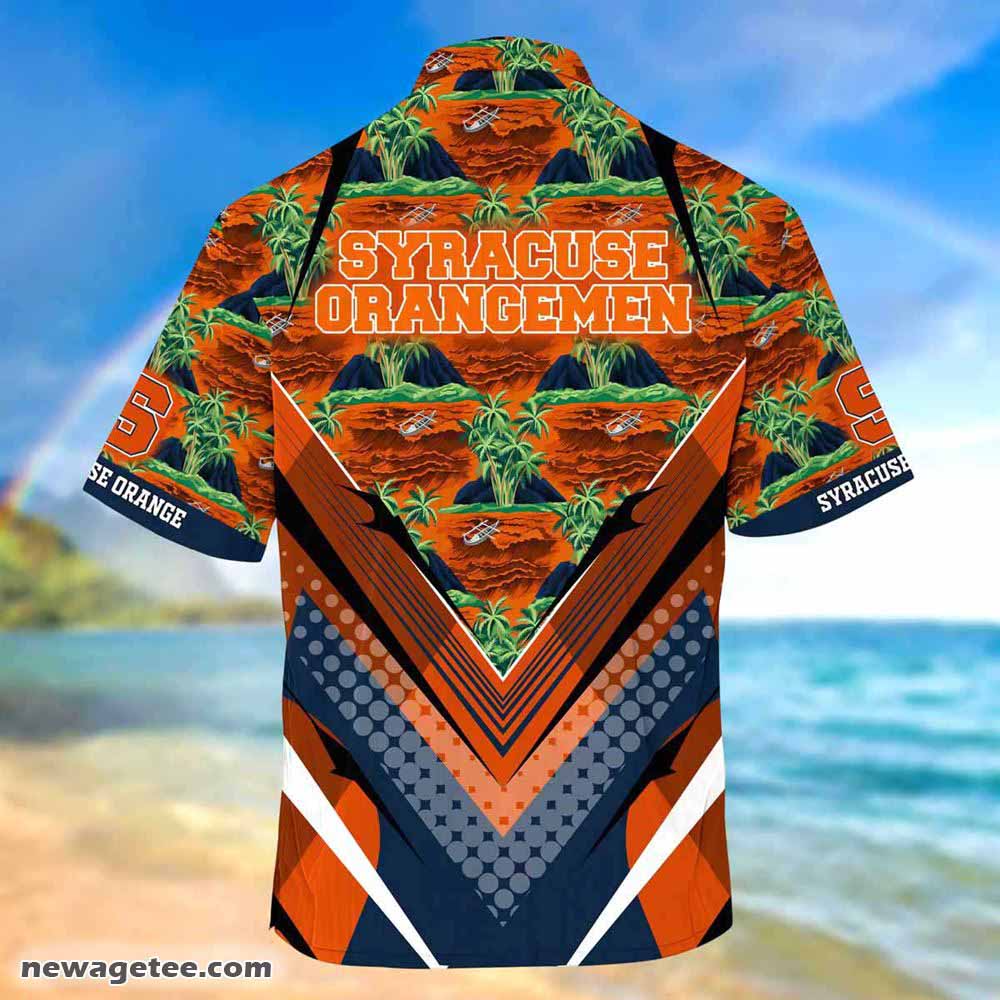 Syracuse Orange Summer Beach Hawaiian Shirt For Sports Fans This Season Syracuse Orange Summer Beach Hawaiian Shirt For Sports Fans This Season