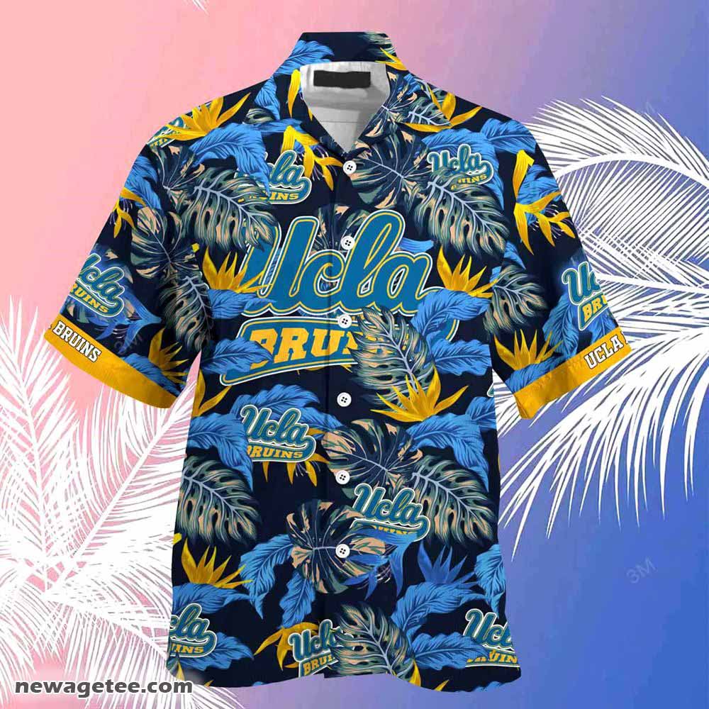 Ucla Bruins Summer Beach Hawaiian Shirt Stress Blessed Obsessed