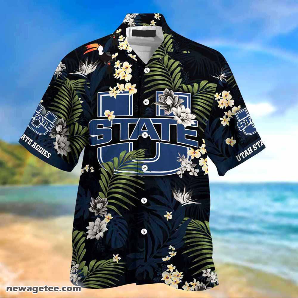 Utah State Aggies Summer Beach Hawaiian Shirt This Flag Offends You