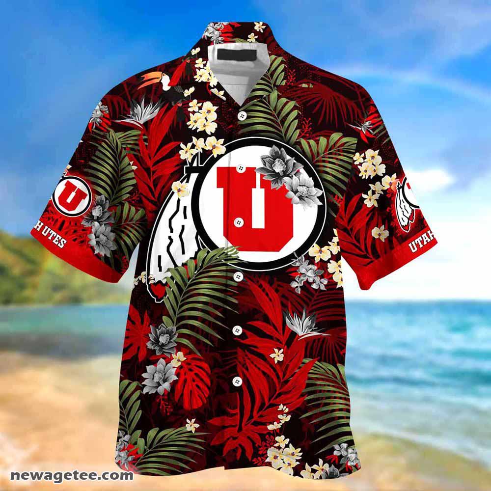 Utah Utes Summer Beach Hawaiian Shirt This Flag Offends You